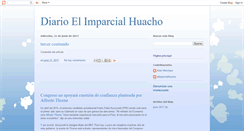 Desktop Screenshot of elimparcialhuacho.com