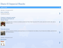 Tablet Screenshot of elimparcialhuacho.com